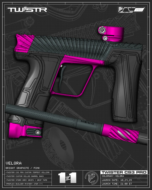 Planet Eclipse TWSTR CS3 PRO - Velora (Graphite/Pink) [SELECT]
