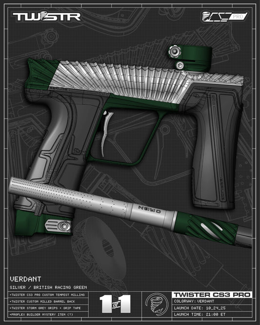 Planet Eclipse TWSTR CS3 PRO - Verdant (Silver/BRG) [SELECT]
