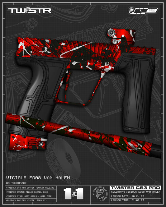 Planet Eclipse TWSTR CS3 PRO - Vicious Van Halen Splash [OG Throwback]