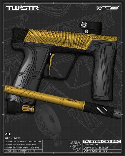 Planet Eclipse TWSTR CS3 PRO - Vip (Gold/Black) [SWAP]