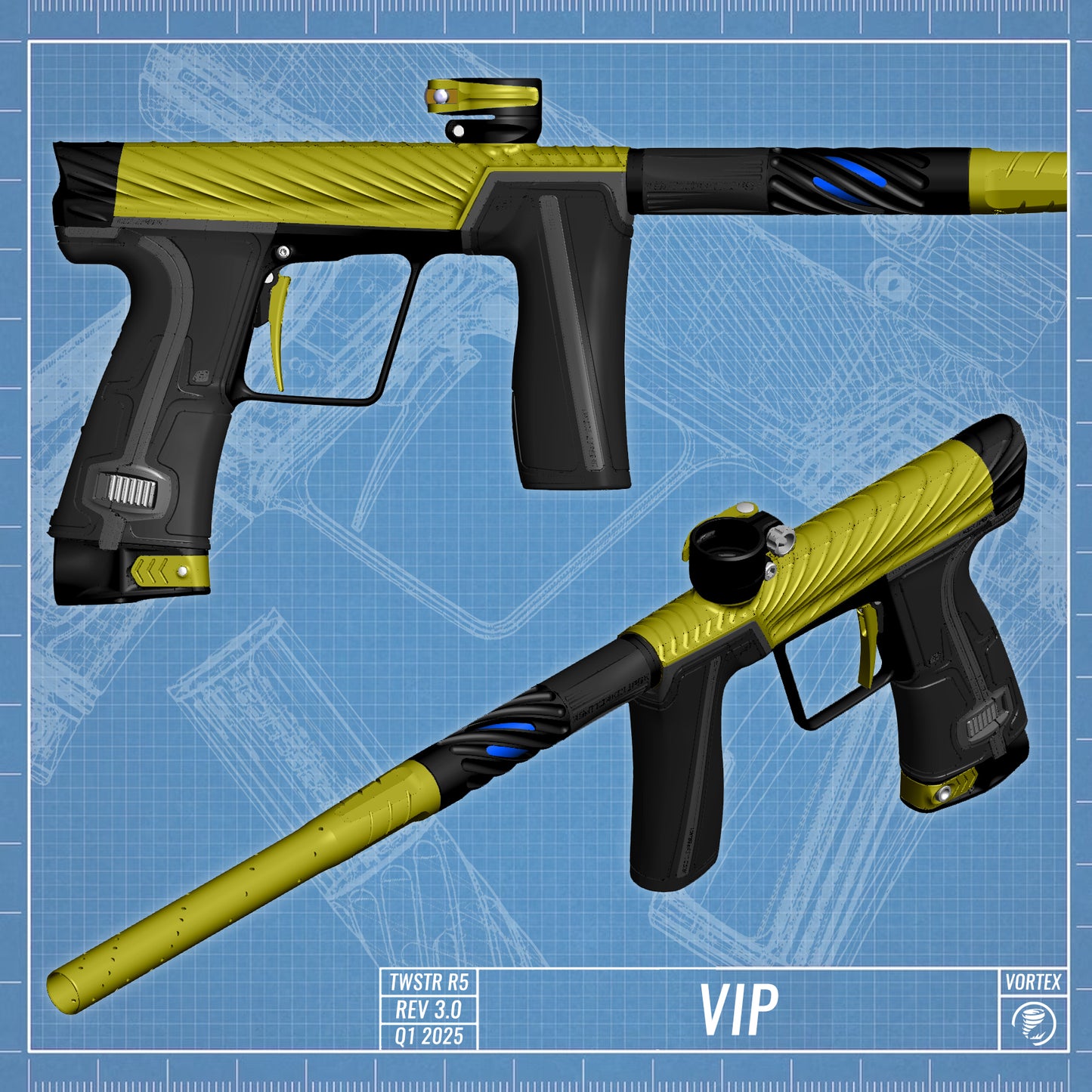 Planet Eclipse TWSTR GEO R5 - VIP (Gold/Black) [SWAP]