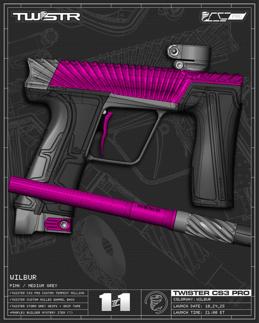 Planet Eclipse TWSTR CS3 PRO - Wilbur (Pink/Medium Grey) [SELECT]