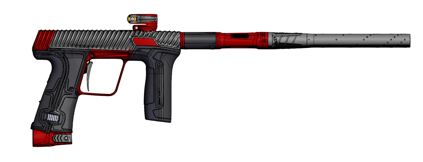 Planet Eclipse TWSTR CS3 SLR - Airstrike (Gunmetal/Red) [BASE]