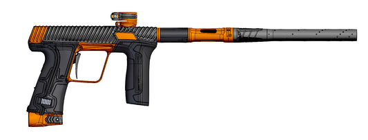 Planet Eclipse TWSTR CS3 SLR - Embers4 (Gunmetal/Orange) [ICON]