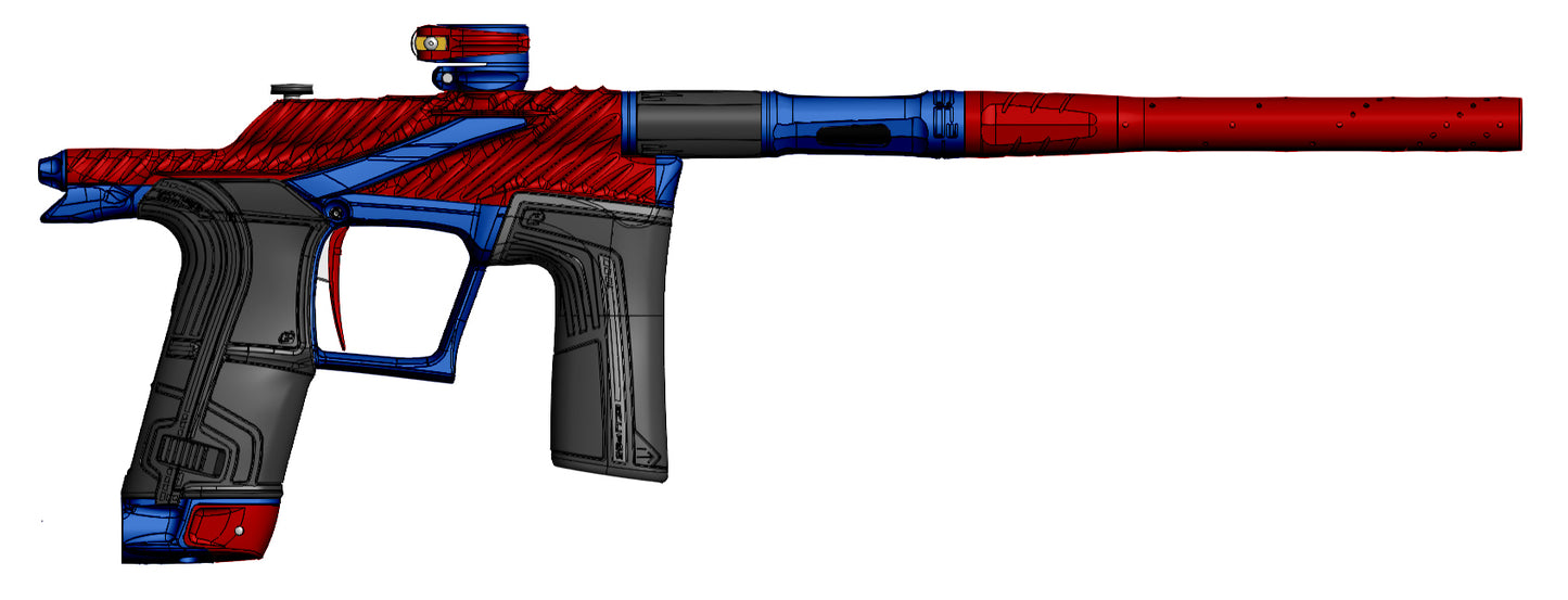 Planet Eclipse TWSTR LV2 SLR - Glory (Red/Electric Blue) [SWAP]