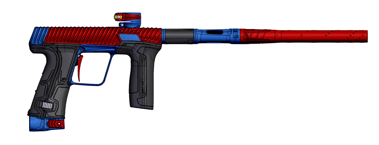 Planet Eclipse TWSTR CS3 SLR - Glory (Red/Electric Blue) [SWAP]