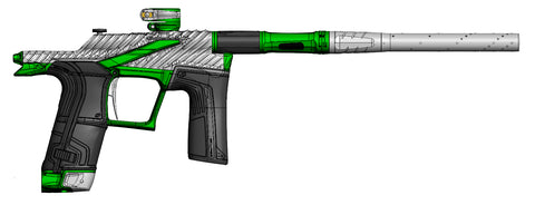 Planet Eclipse TWSTR LV2 SLR - Atomic Frost (Silver/Lime) [ICON]