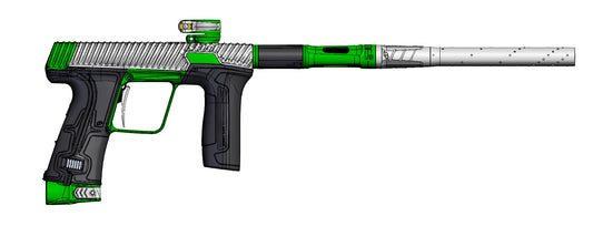 Planet Eclipse TWSTR CS3 SLR - Atomic Frost (Silver/Lime) [ICON]