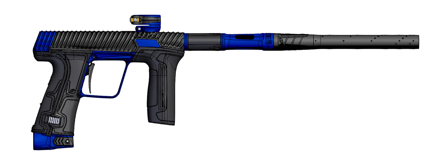 Planet Eclipse TWSTR CS3 SLR - Mako (Bright Graphite/Blue3) [WAVE2]