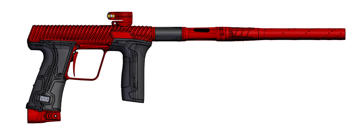 Planet Eclipse TWSTR CS3 SLR - O-Negative (Red/Red) [SWAP]