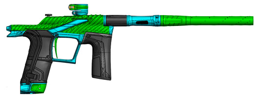 Planet Eclipse TWSTR LV2 SLR - Poison (Lime/Turquoise) [ICON]