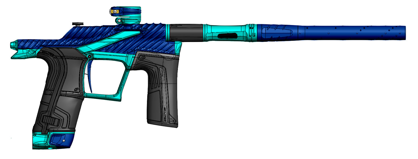 Planet Eclipse TWSTR LV2 SLR - Reef (Electric Blue/Turquoise) [ICON]