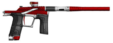 Planet Eclipse TWSTR LV2 SLR - ReVamped (Red/Silver) [ICON]