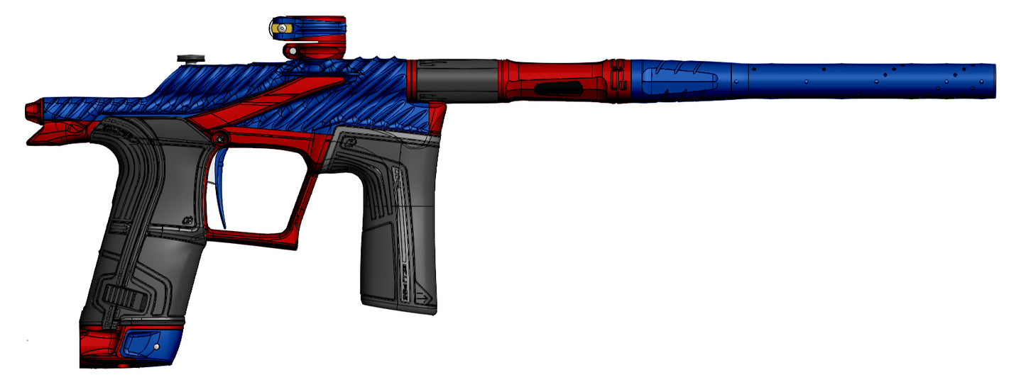 Planet Eclipse TWSTR LV2 SLR - Rogers (Electric Blue/Red) [SWAP]