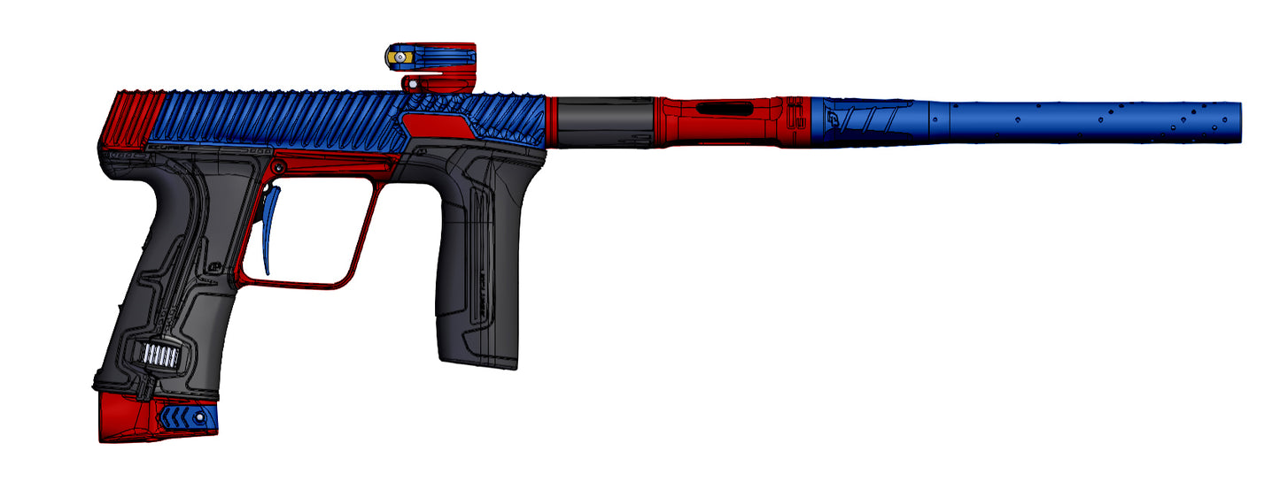 Planet Eclipse TWSTR CS3 SLR - Rogers (Electric Blue/Red) [SWAP]