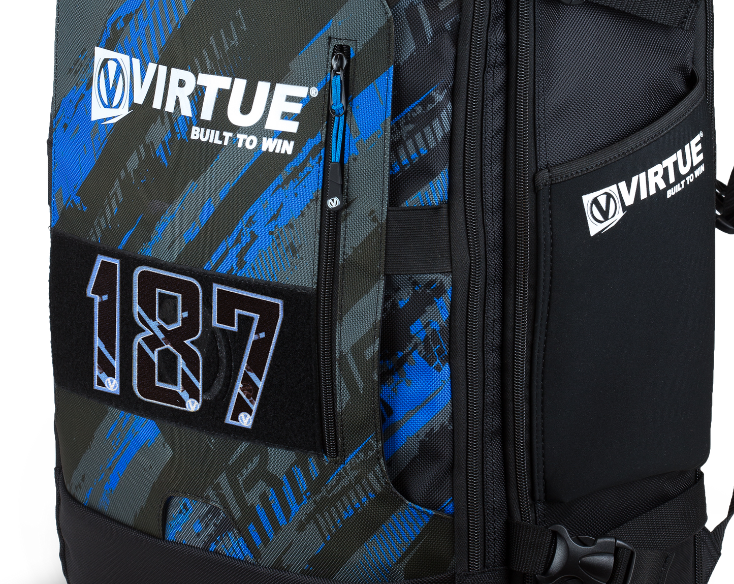 Virtue Luggage Velcro Number Patch