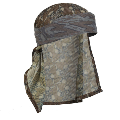 HK Army Hostilewear Headwrap - Snakes Forest/Green Mesh